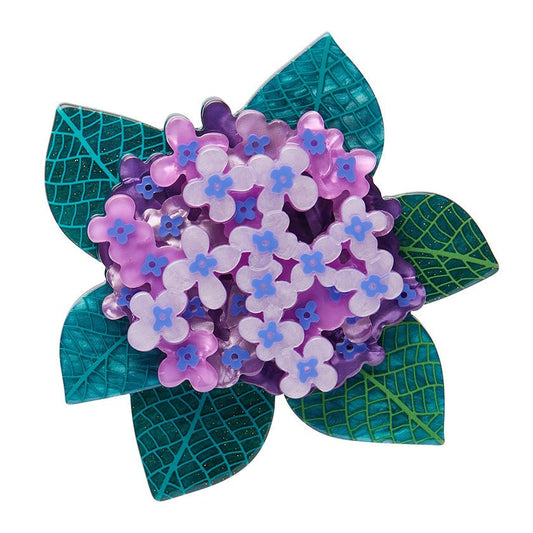 Heavenly Hydrangea Brooch - Rockamilly - Jewellery - Vintage
