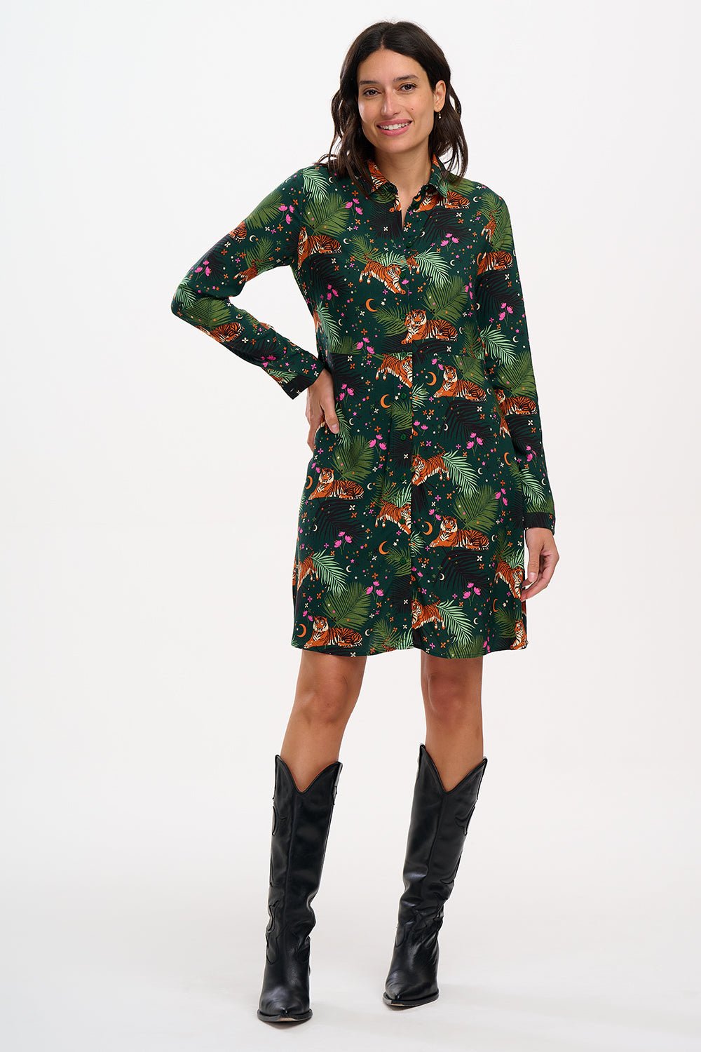 Henrietta Mini Shirt Dress - Rockamilly - Dresses - Vintage