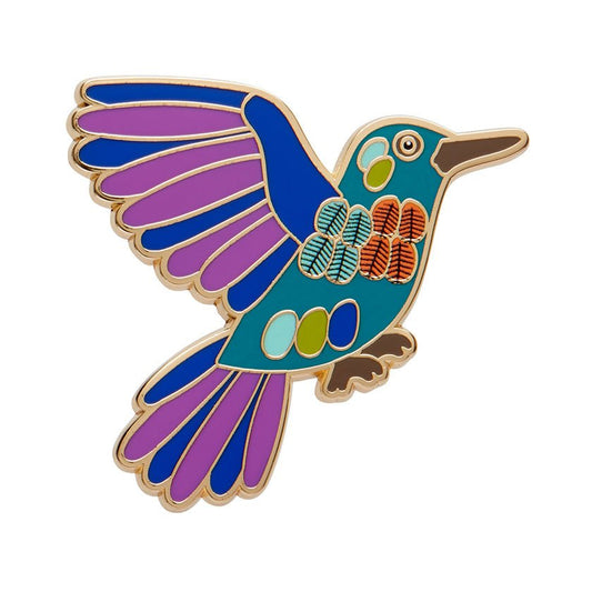 Humming Harmony Enamel Pin - Rockamilly - Jewellery - Vintage