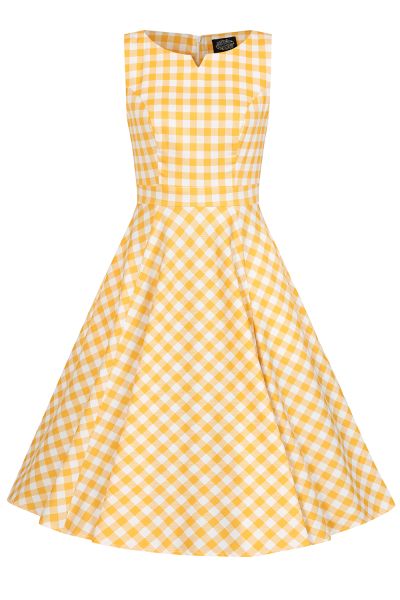 Gemma Gingham Swing Dress