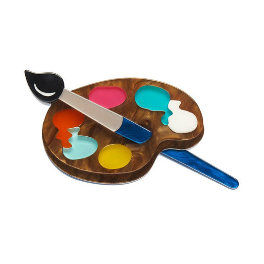 In Living Colour Brooch - Rockamilly - Jewellery - Vintage