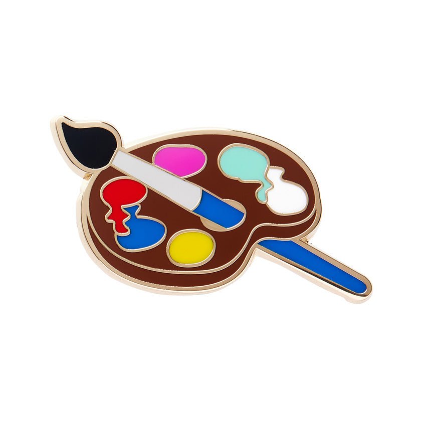 In Living Colour Enamel Pin - Rockamilly - Jewellery - Vintage