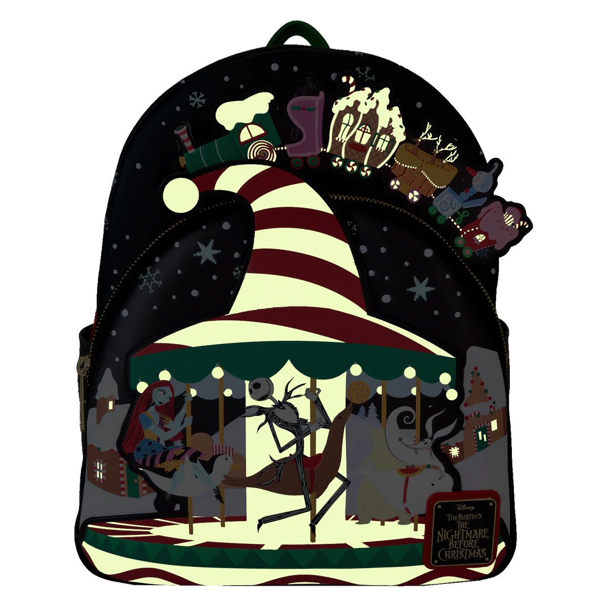 Journey to Christmas Town Mini Backpack ~ The Nightmare Before Christmas - Rockamilly - Bags & Purses - Vintage