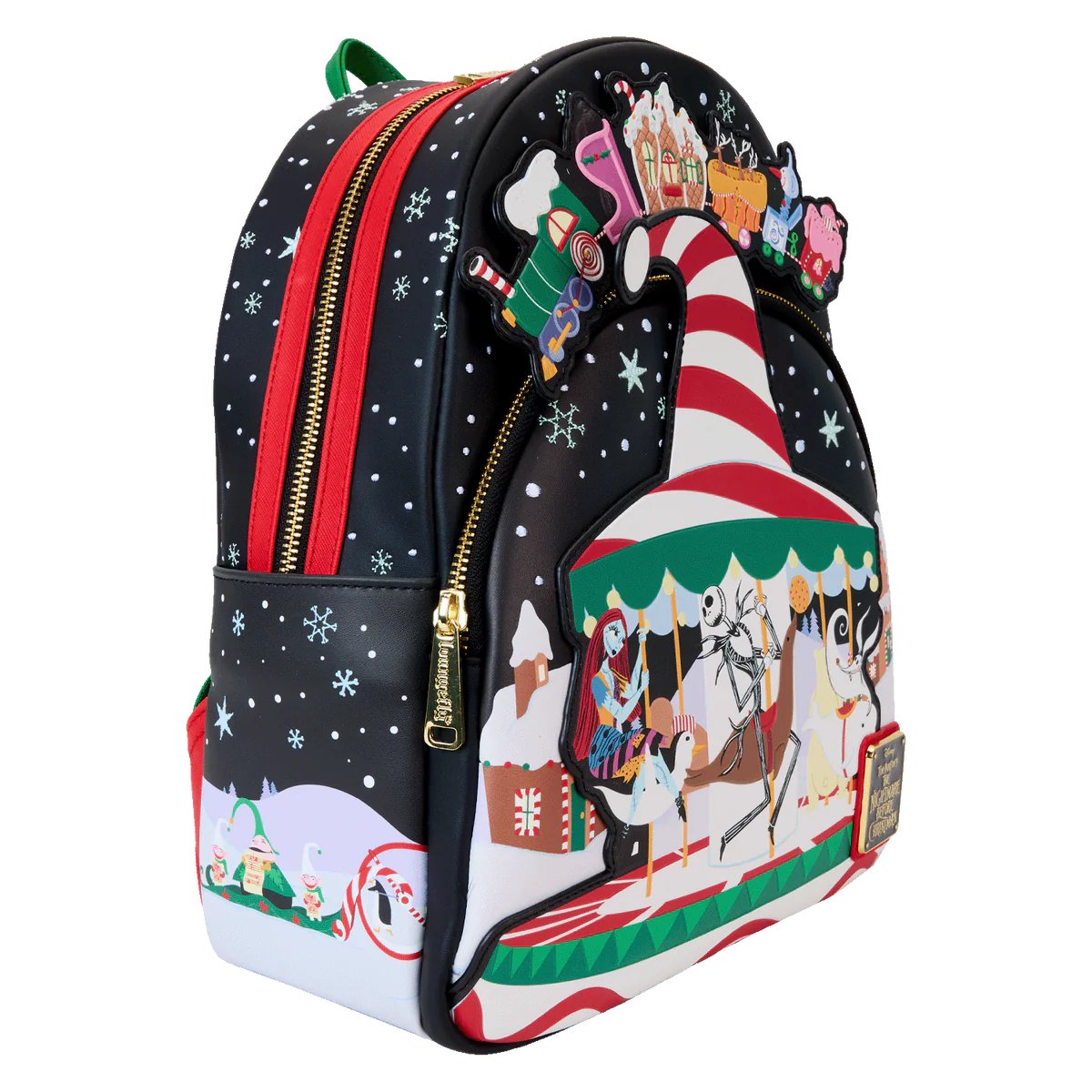 Journey to Christmas Town Mini Backpack ~ The Nightmare Before Christmas - Rockamilly - Bags & Purses - Vintage