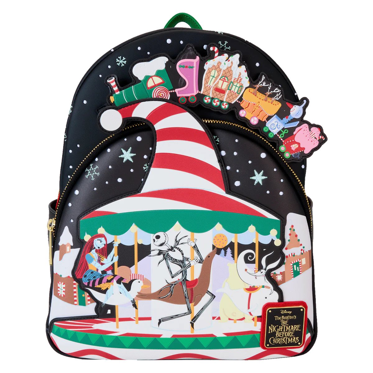 Journey to Christmas Town Mini Backpack ~ The Nightmare Before Christmas - Rockamilly - Bags & Purses - Vintage