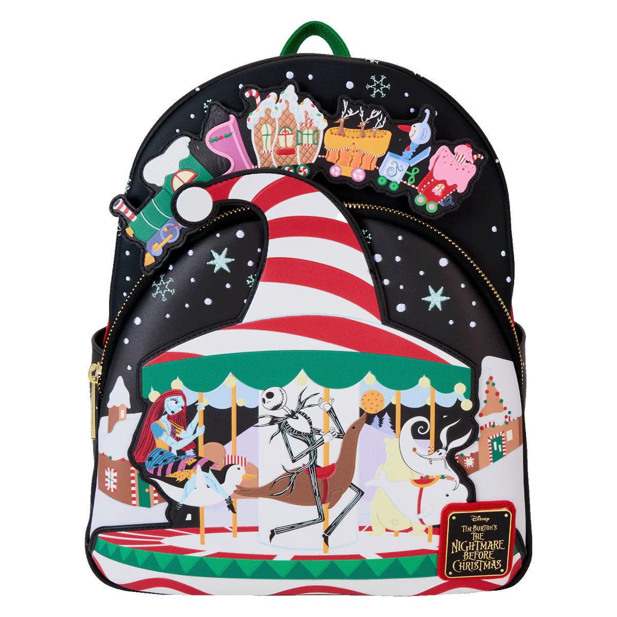 Journey to Christmas Town Mini Backpack ~ The Nightmare Before Christmas - Rockamilly - Bags & Purses - Vintage