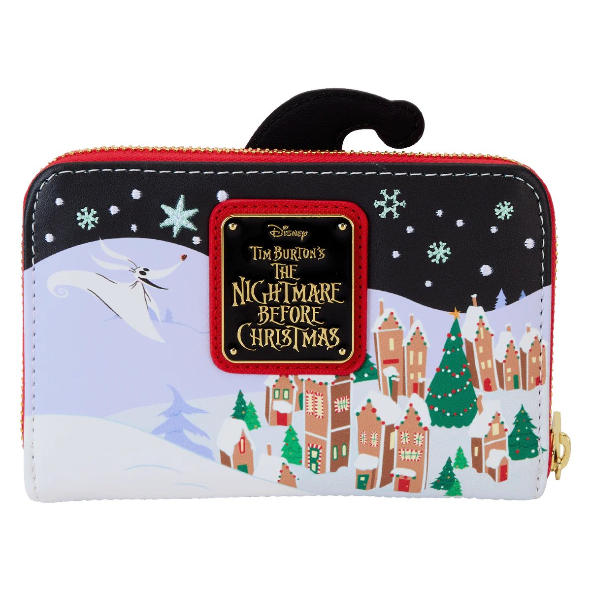 Journey To Christmas Town Zip Around Wallet - The Nightmare Before Christmas - Rockamilly - Bags & Purses - Vintage