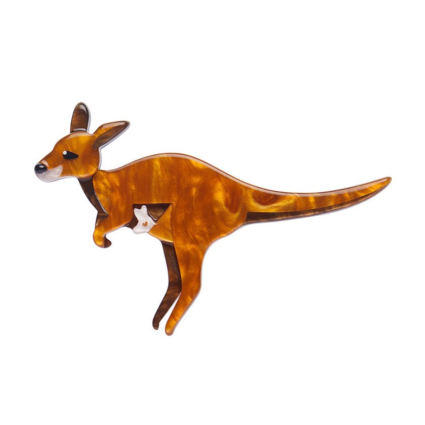 Joy the Kangaroo Brooch - Rockamilly - Jewellery - Vintage