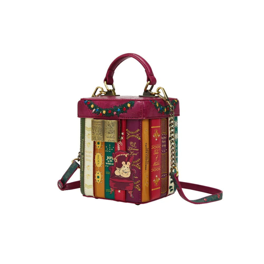 Vendula Christmas Library ~ Book Box Bag