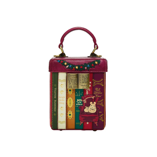 Vendula Christmas Library ~ Book Box Bag