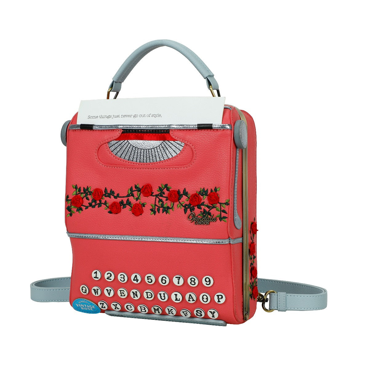 Vendula Vintage Rose Typewriter Bag – Rockamilly