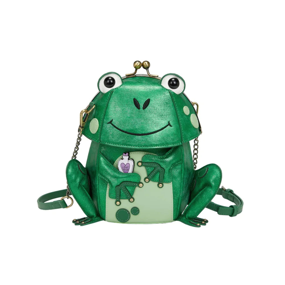 The Witches Pantry ~ Clipper Frog Bag