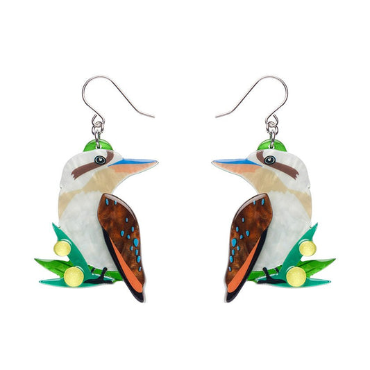 Kirby the Kookaburra Drop Earrings - Rockamilly - Jewellery - Vintage