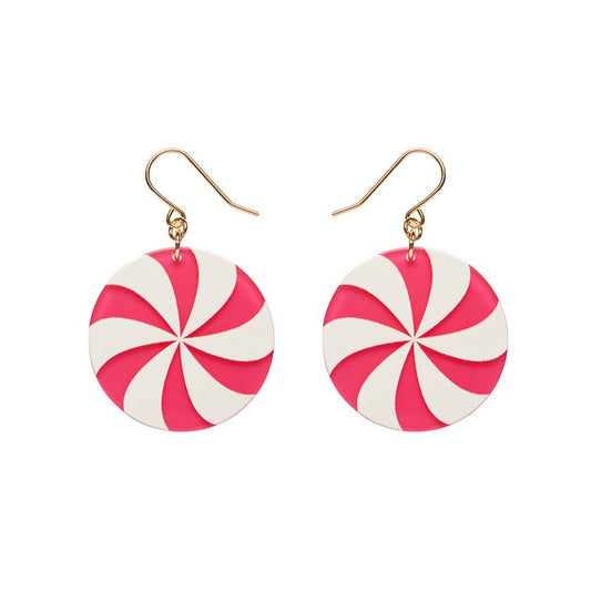 Lollies Drop Earrings - Magenta - Rockamilly - Jewellery - Vintage