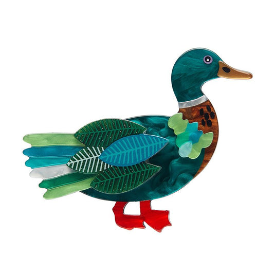 Mighty Mallard Brooch - Rockamilly - Jewellery - Vintage