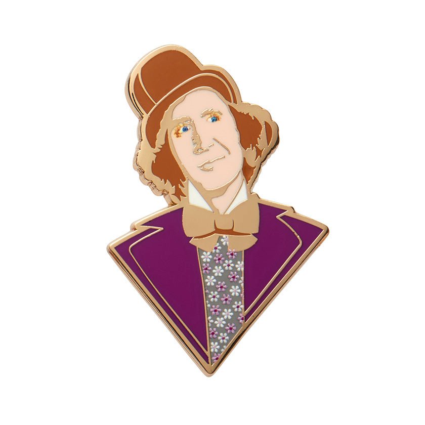 Mr Wonka Enamel Pin - Rockamilly - Jewellery - Vintage