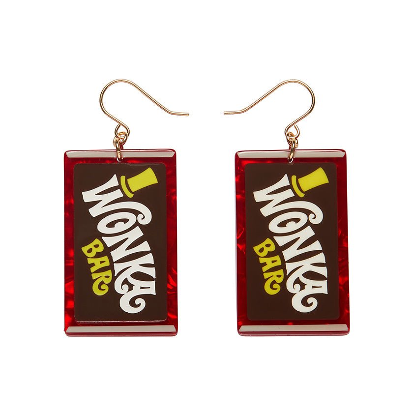 Original Wonka Bar Drop Earrings - Rockamilly - Jewellery - Vintage