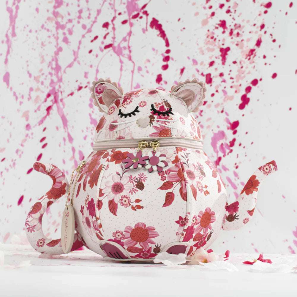 Perfectly Pink Afternoon Tea Bus ~ Kitty Teapot