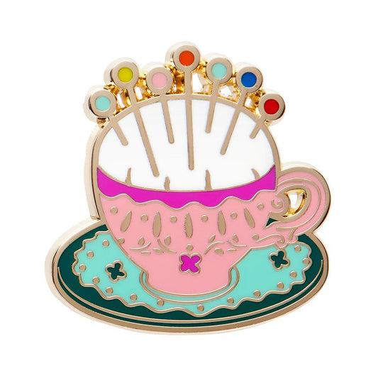 Pins and Needles Enamel Pin - Rockamilly - Jewellery - Vintage