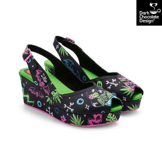 Chocolaticas® Horror Luau Sandals