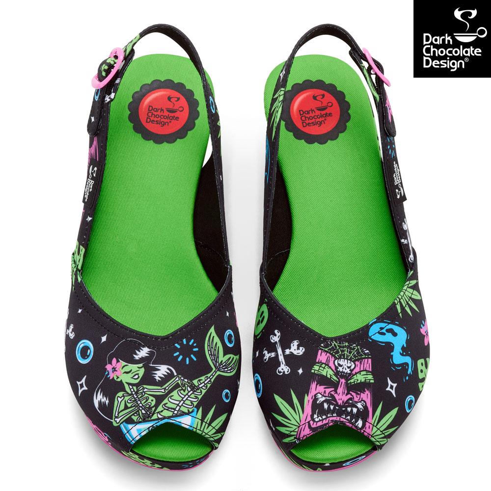 Chocolaticas® Horror Luau Sandals