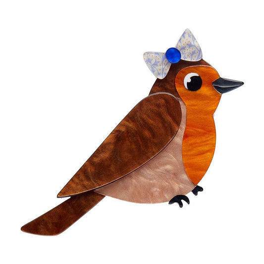 Rosie the Robin Brooch - Rockamilly - Jewellery - Vintage