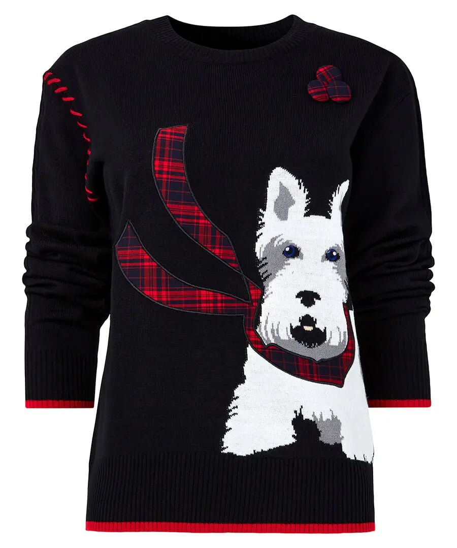 Scottie Jumper - Rockamilly - Jumpers & Cardigans - Vintage