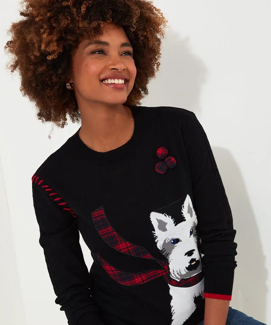 Scottie Jumper - Rockamilly - Jumpers & Cardigans - Vintage