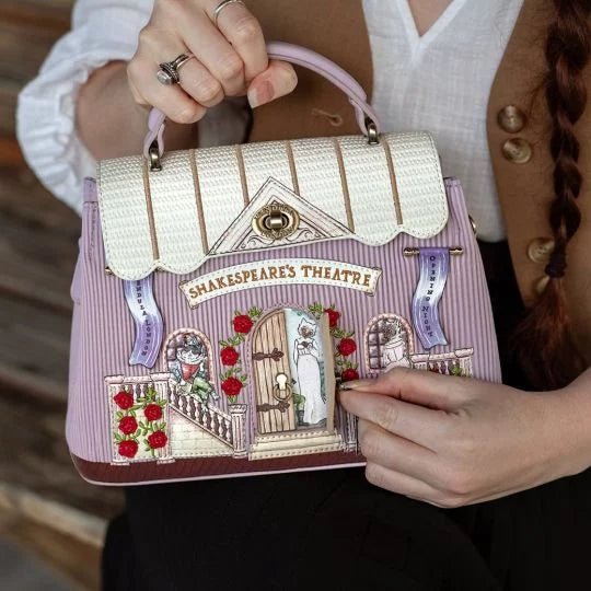 Shakespeare's Theatre: Much Ado About Nothing Mini Grace Bag - Rockamilly-Bags & Purses-Vintage