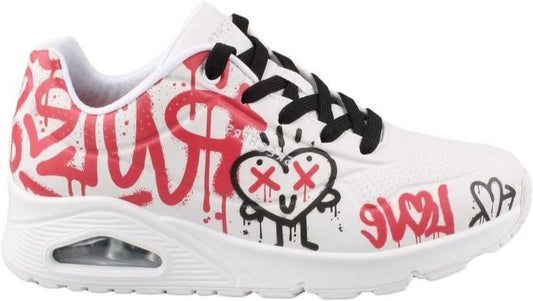 Skechers Uno Graffiti Love - Rockamilly - Shoes - Vintage