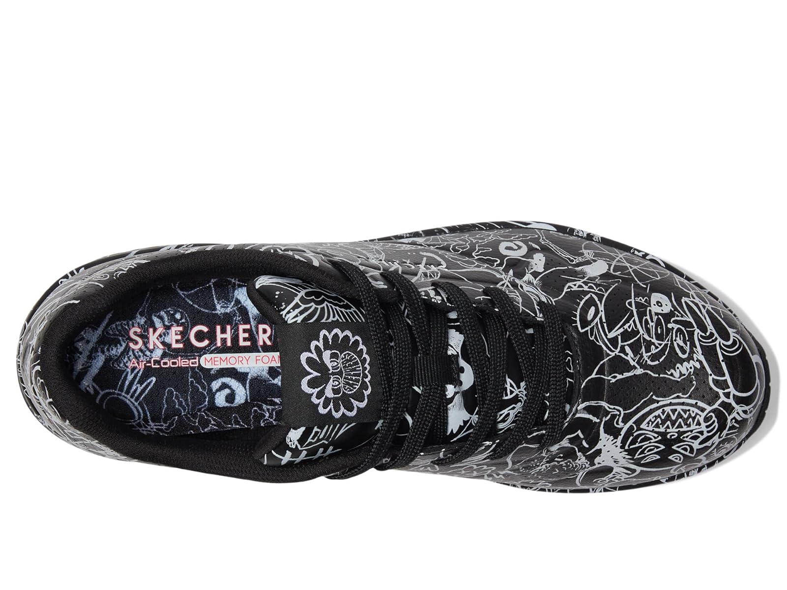 Skechers Uno Vexx Process Sketch (Black)1