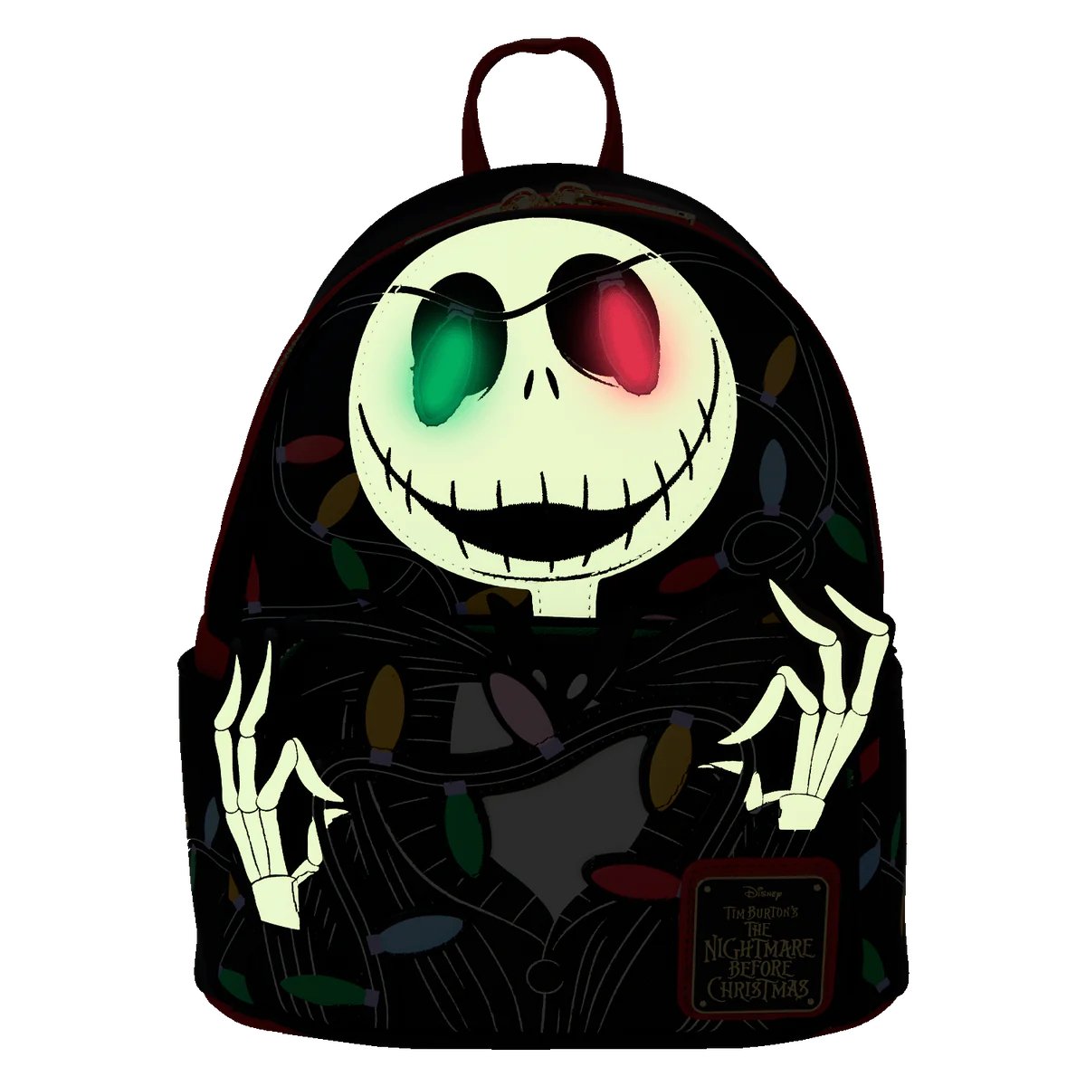 Smiling Jack Light Up Mini Backpack ~ The Nightmare Before Christmas - Rockamilly - Bags & Purses - Vintage