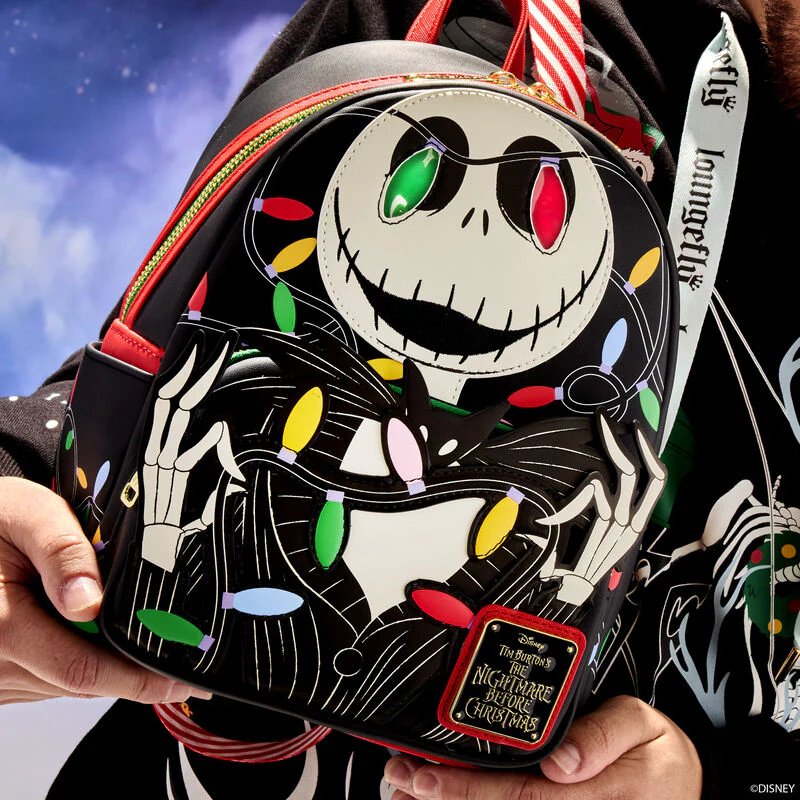 Smiling Jack Light Up Mini Backpack ~ The Nightmare Before Christmas - Rockamilly - Bags & Purses - Vintage