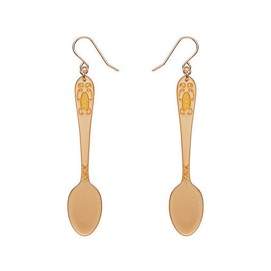 Spoon Please Drop Earrings - Gold - Rockamilly - Jewellery - Vintage