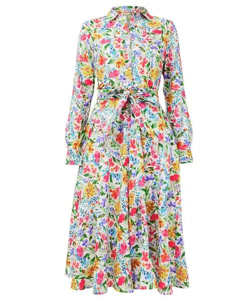 Sunshine Days Cotton Shirt Dress - Rockamilly - Dresses - Vintage