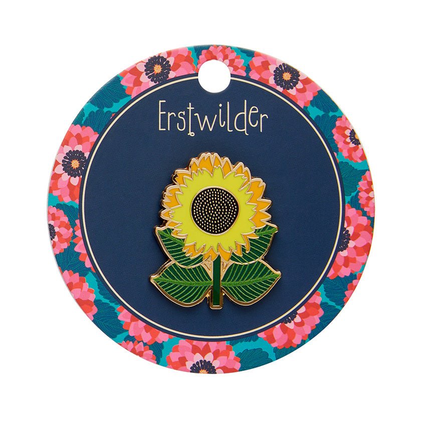 Sunshine & Smiles Enamel Pin - Rockamilly - Jewellery - Vintage