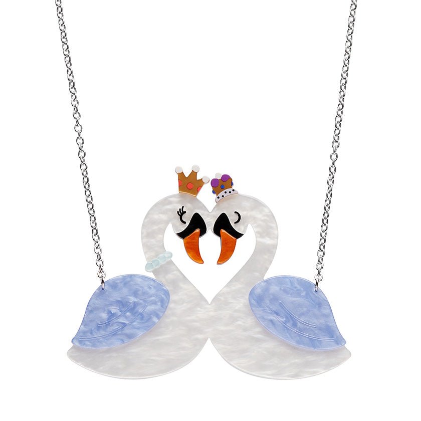 Swan Love Necklace - Rockamilly - Jewellery - Vintage