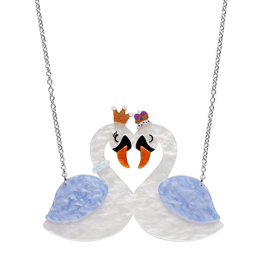 Swan Love Necklace - Rockamilly - Jewellery - Vintage