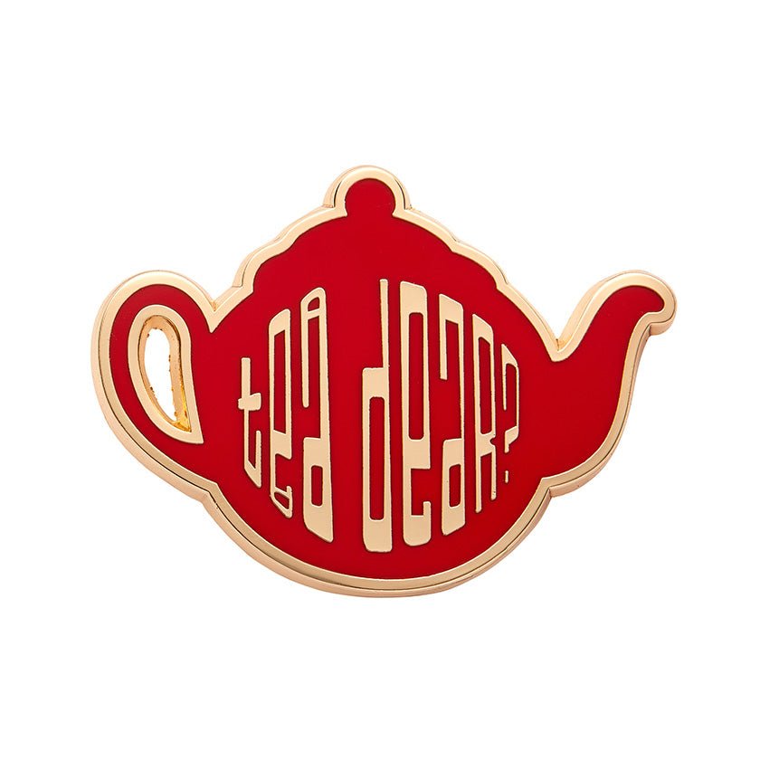 Tea Dear Enamel Pin - Rockamilly-Jewellery-Vintage