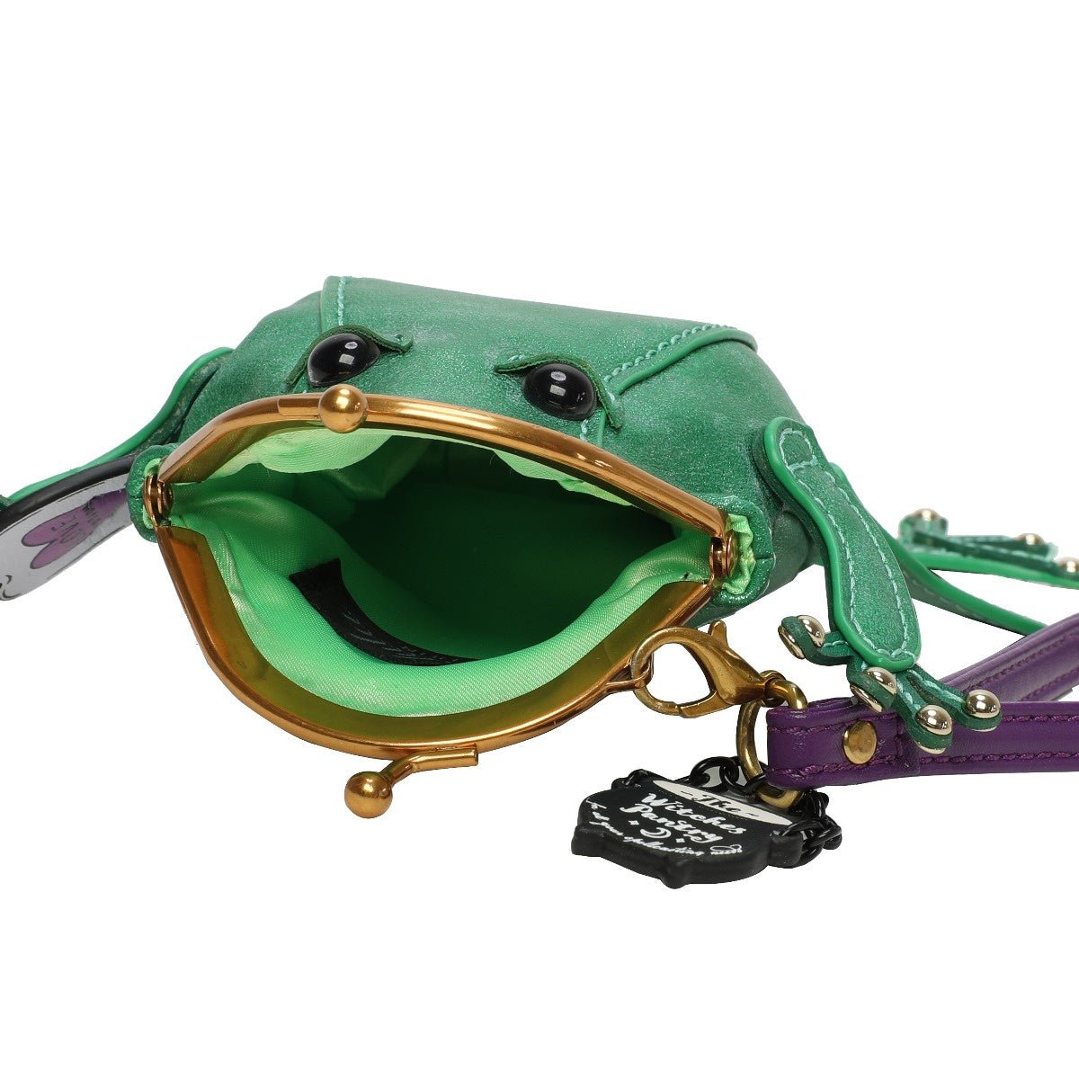 The Witches Pantry Frog Clipper Purse - Rockamilly - Bags & Purses - Vintage