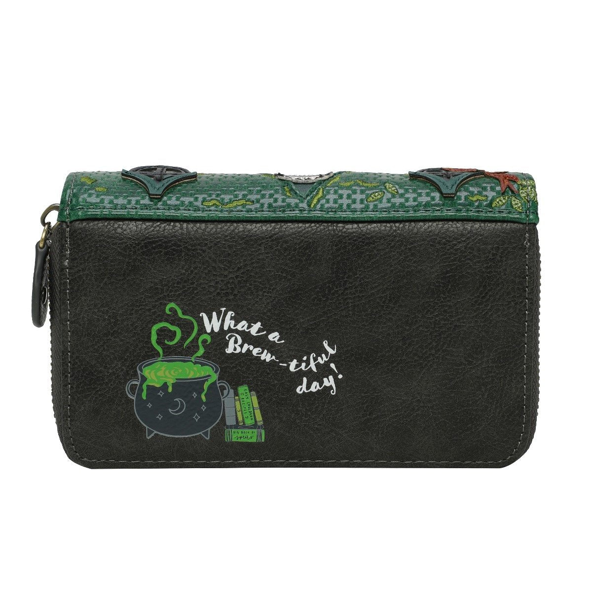 The Witches Pantry Medium Zip Around Wallet - Rockamilly - Bags & Purses - Vintage