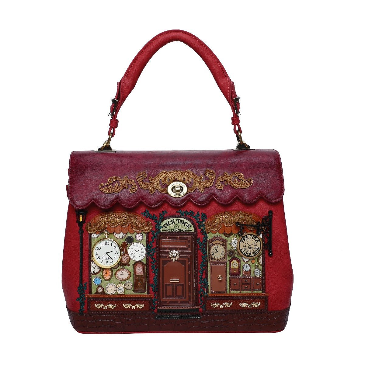 Tick Tock Clock Shop Grace Bag - Rockamilly - Bags & Purses - Vintage