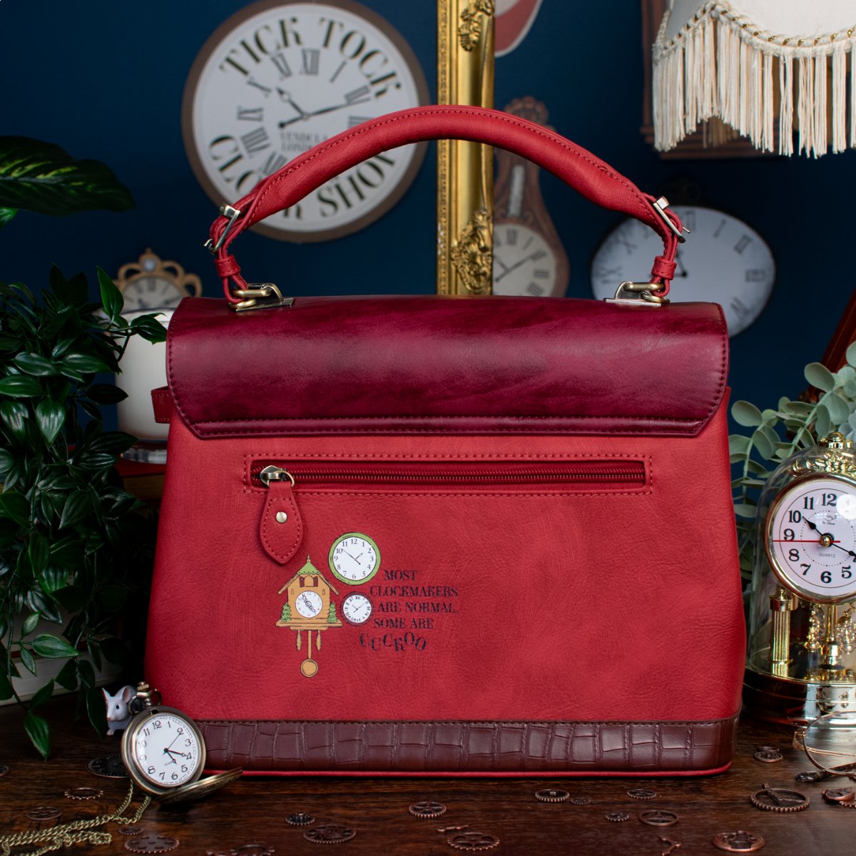 Tick Tock Clock Shop Grace Bag - Rockamilly - Bags & Purses - Vintage