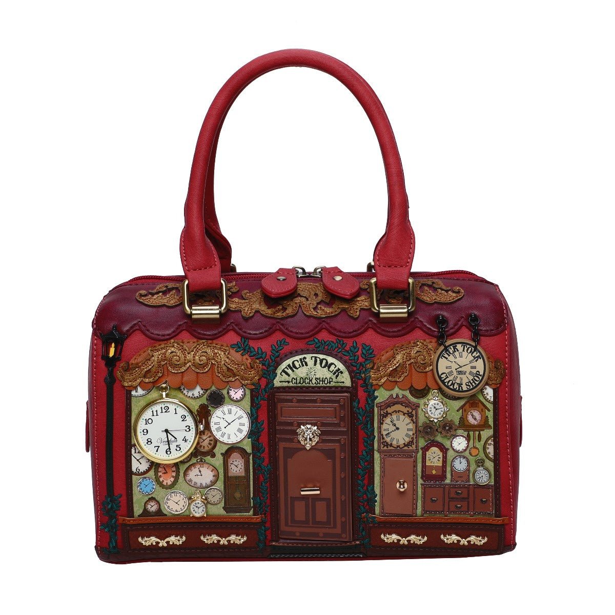 Tick Tock Clock Shop Speedy Bowler Bag - Rockamilly - Bags & Purses - Vintage