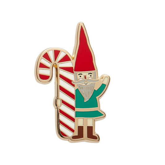 Treat Yo Elf Enamel Pin - Rockamilly - Jewellery - Vintage