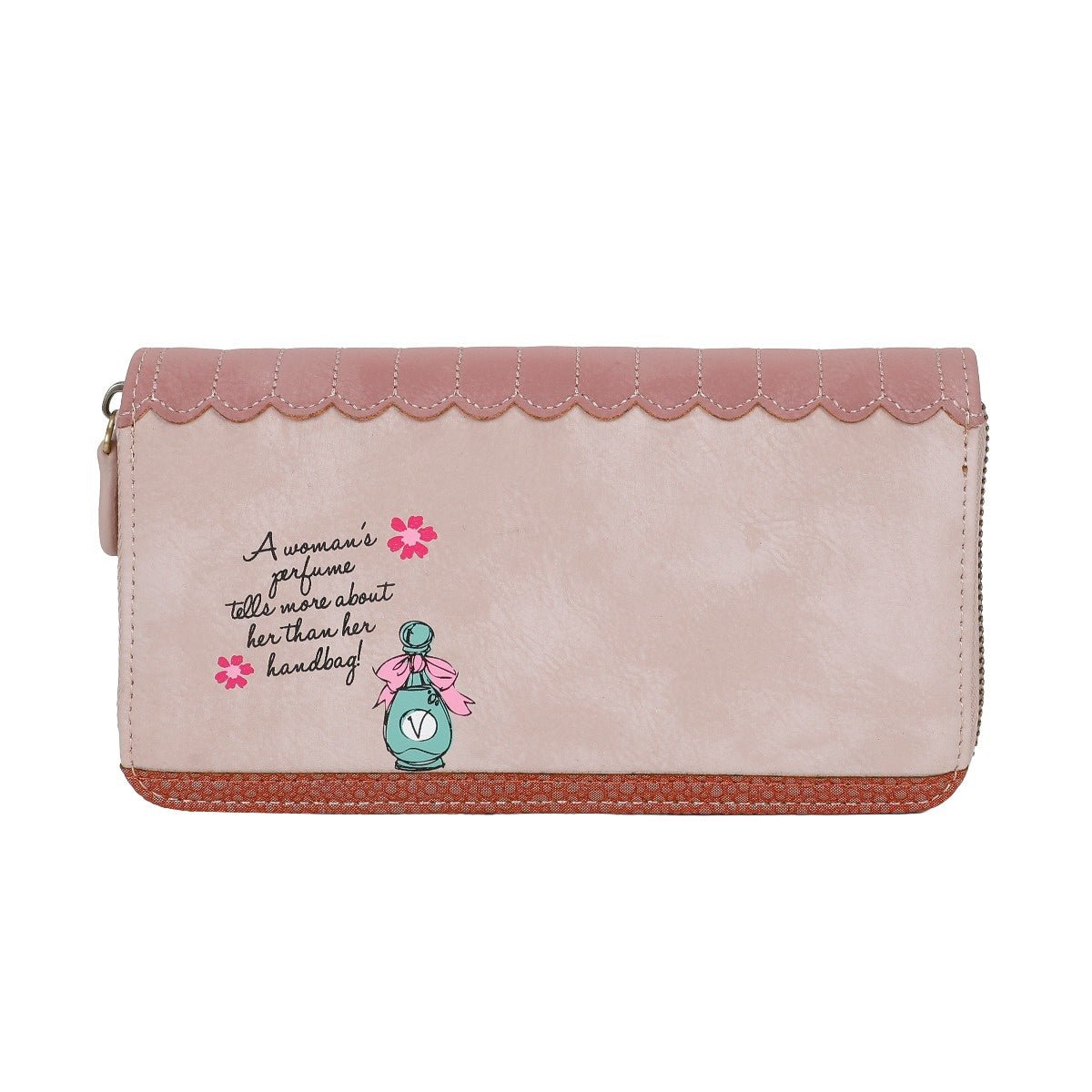 Vendula Perfumery - Large Zip Around Wallet (Blush Edition) - Rockamilly - Bags & Purses - Vintage