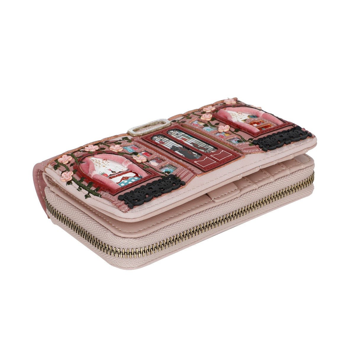 Vendula Perfumery - Medium Zip Around Wallet (Blush Edition) - Rockamilly - Bags & Purses - Vintage