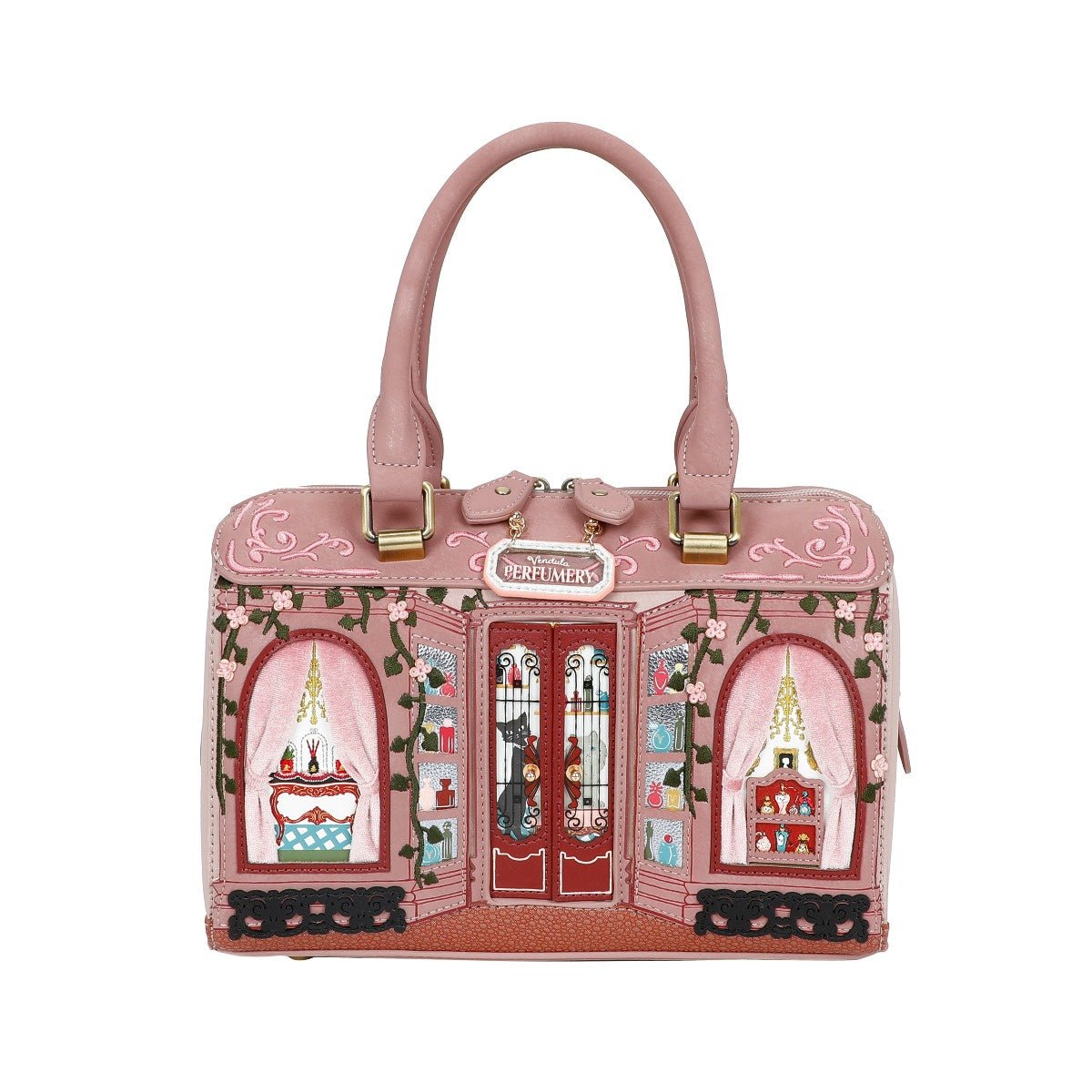 Vendula Perfumery - Speedy Bowler Bag (Blush Edition) - Rockamilly - Bags & Purses - Vintage