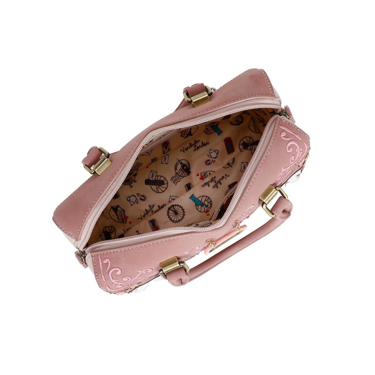 Vendula Perfumery - Speedy Bowler Bag (Blush Edition) - Rockamilly - Bags & Purses - Vintage