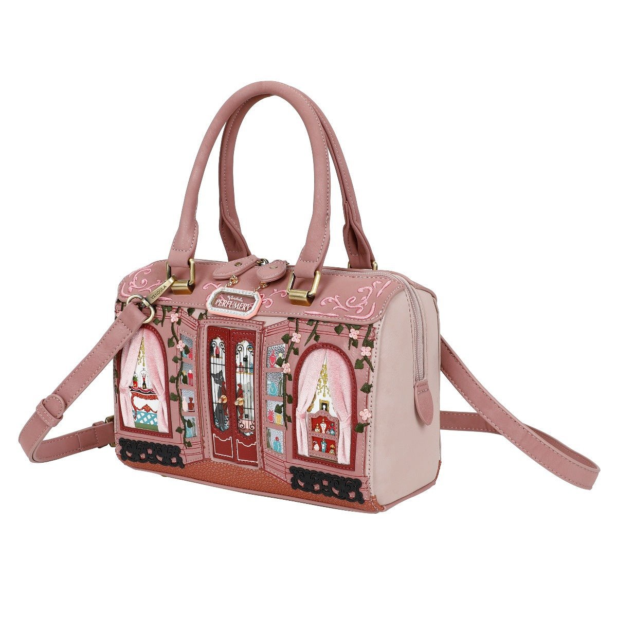 Vendula Perfumery - Speedy Bowler Bag (Blush Edition) - Rockamilly - Bags & Purses - Vintage